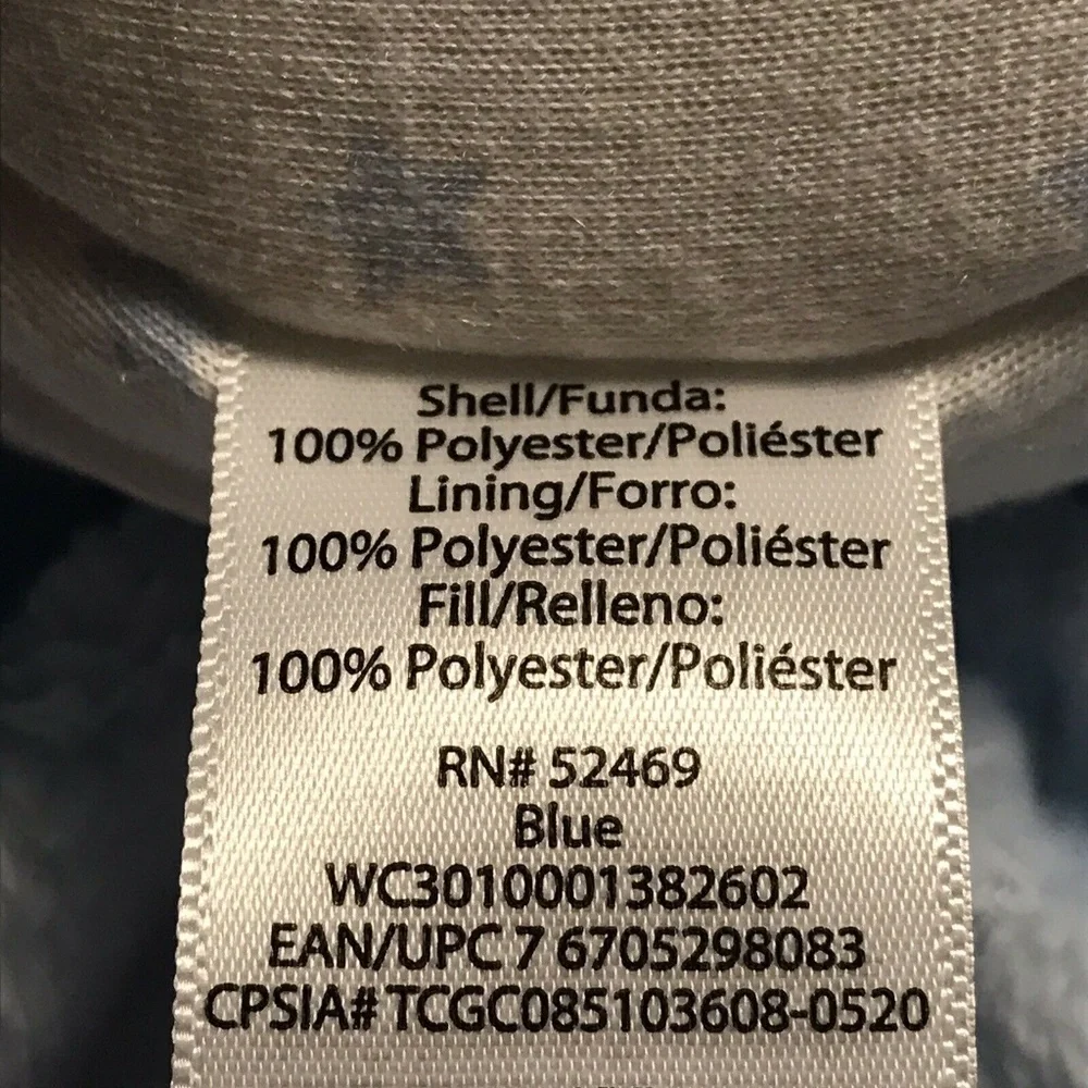 Wonder Nation‎ Cute & Cozy 1 Pc Baby Boys Snowsuit Plush Bunting Pram Blue 3-6M